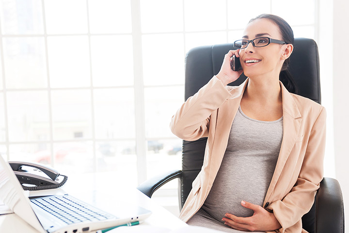 Khi mang thai, bạn có làm việc như thế này không? 2016.06.11 - 1 Work During Pregnancy